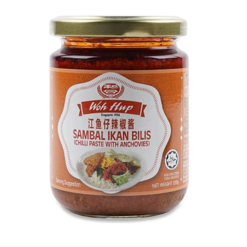 

Woh Hup Sambal Ikan Bilis 220g
