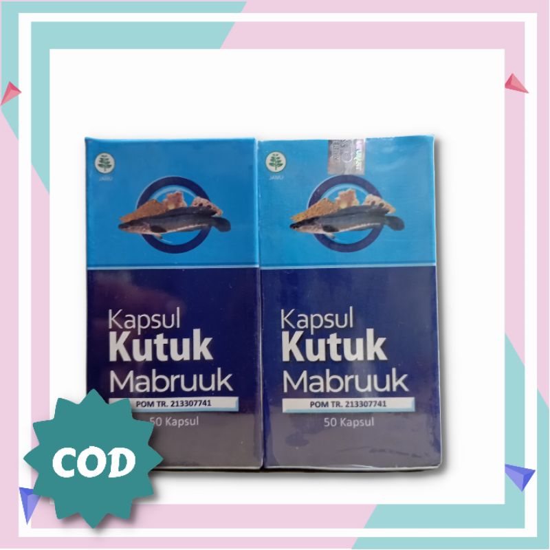 Kapsul Kutuk Mabruuk membantu penyembuhan luka