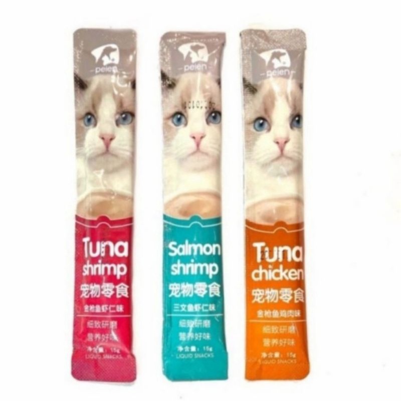 Peien Creamy Snack Liquid 15gr Kucing Cat