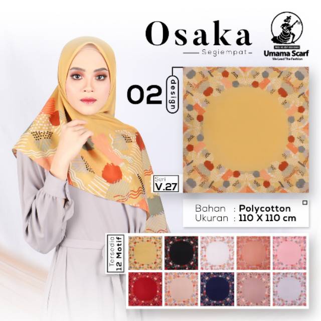 Segiempat Osaka by Umama scarf