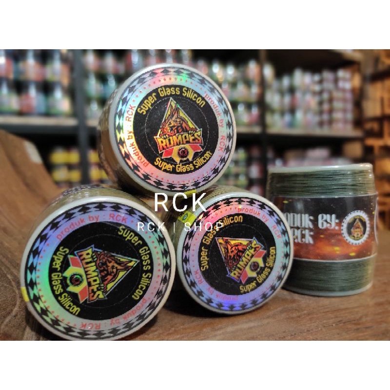 " ROMPES " Senar Gelasan Matot  by RCK ( Hijau).