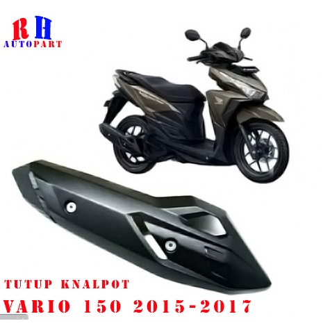 COVER TAMENG PELINDUNG TUTUP KNALPOT MOTOR VARIO 150 TAHUN 2015 - 2017/ TAMENG TUTUP KNALPOT VARIO 150 OLD 2015 -2017