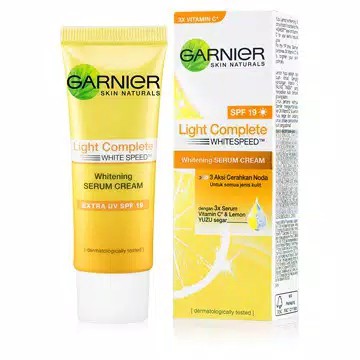 ❣️Rakkistore99❣️Garnier Light Complete White Speed Whitening Serum Cream (Day Cream) 20ml (100% Orig
