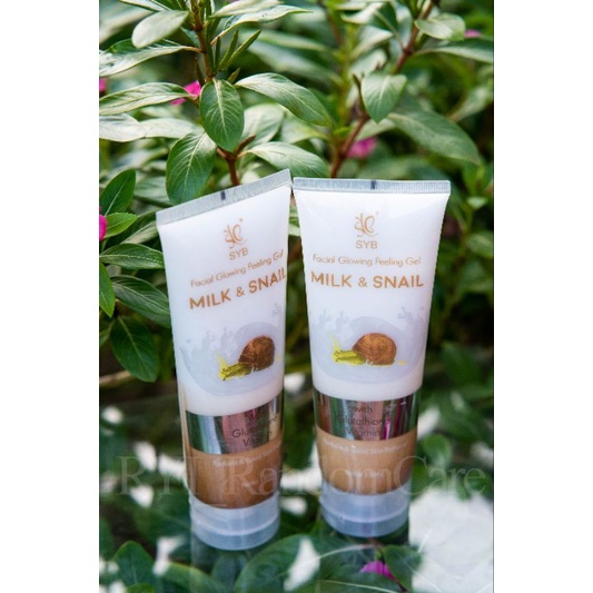 READY//SYB FACIAL GLOWING PEELING GEL WITH MILK & SNAIL 130ml