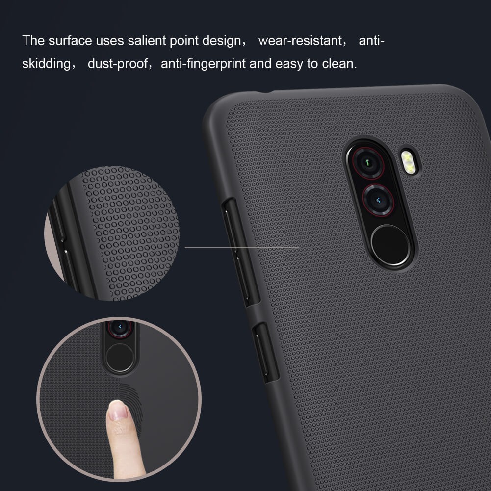 Hard Case XIAOMI Pocophone F1 Nillkin Frosted Shield Casing Original