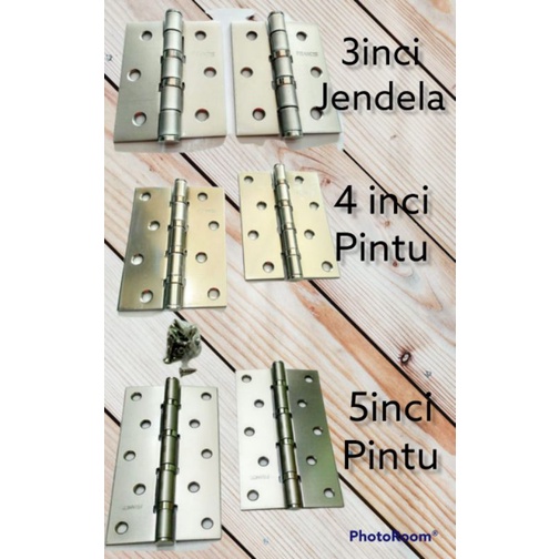 Engsel Pintu Rumah / Kunci Pintu Rumah/ Slot Pintu