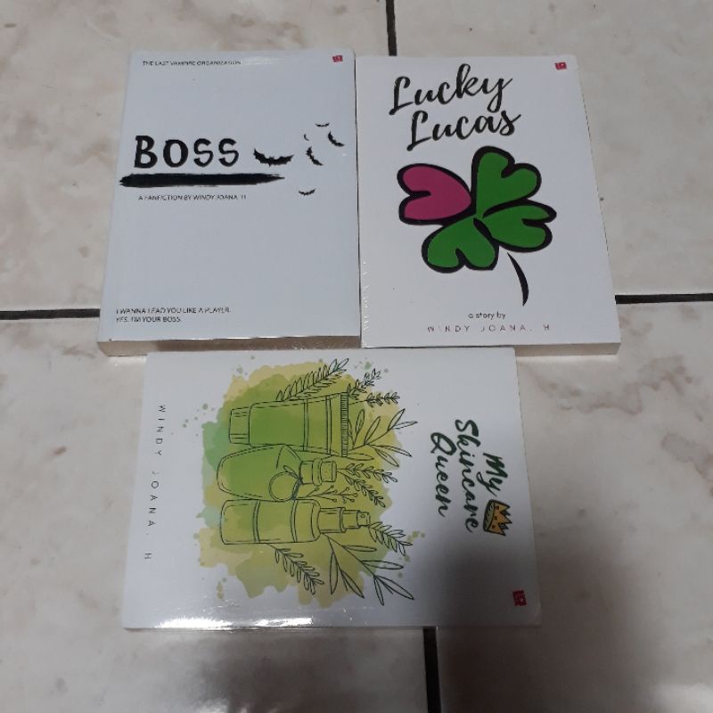 Novel Papinya eleven / Noona / Boss / My Skincare Queen / Lucky Lucas by Windy Joana