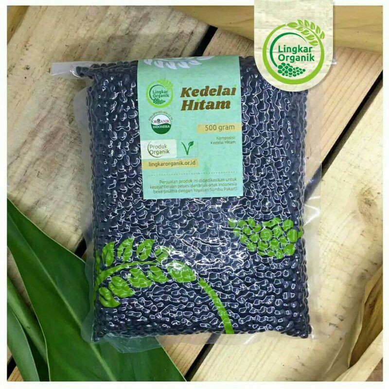 

Lingkar Organik Kacang Kedelai Hitam Organik 500gr