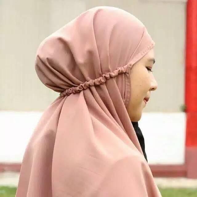 BERGO INSTAN SABILA HIJAB INSTAN TALI KERUT HITS TIK TOK / KERUDUNG TALI KERUT