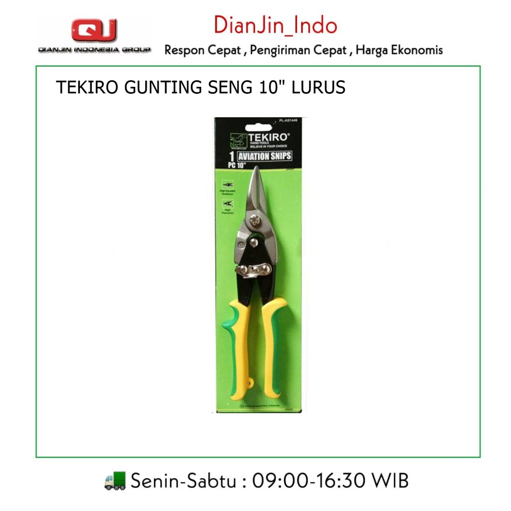 TEKIRO GUNTING SENG LURUS 10&quot;