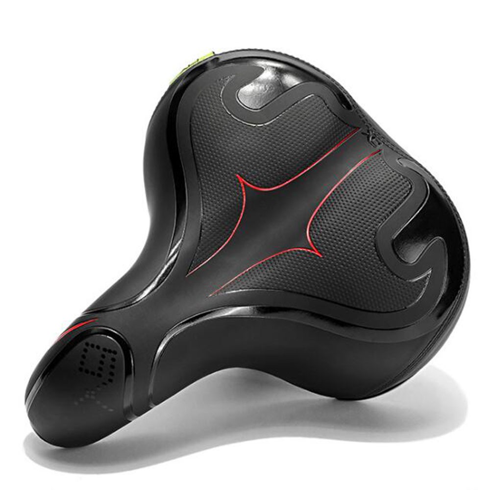 AU DE Sadel Sepeda Comfortable Spring Shock Absorption Skidproof - SX-2020 - Black