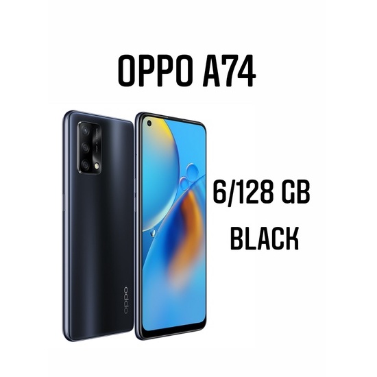 handphone oppo  garansi resmi  oppo terbaru  murah-A74  6/128GB BLACK