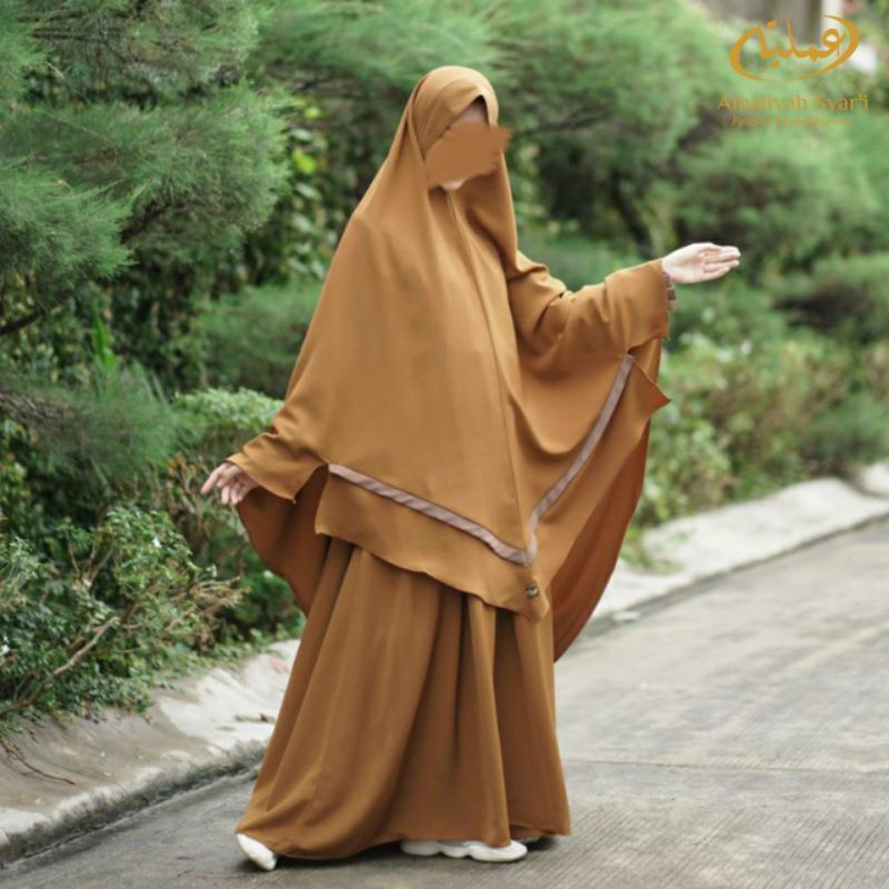 (Hazelnut M) AYESHA BY AMALIYAH SYAR'I