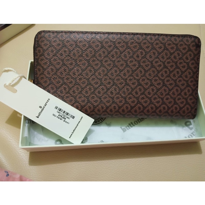 Izzy Wallet Buttonscarves Dompet Buttonscarves