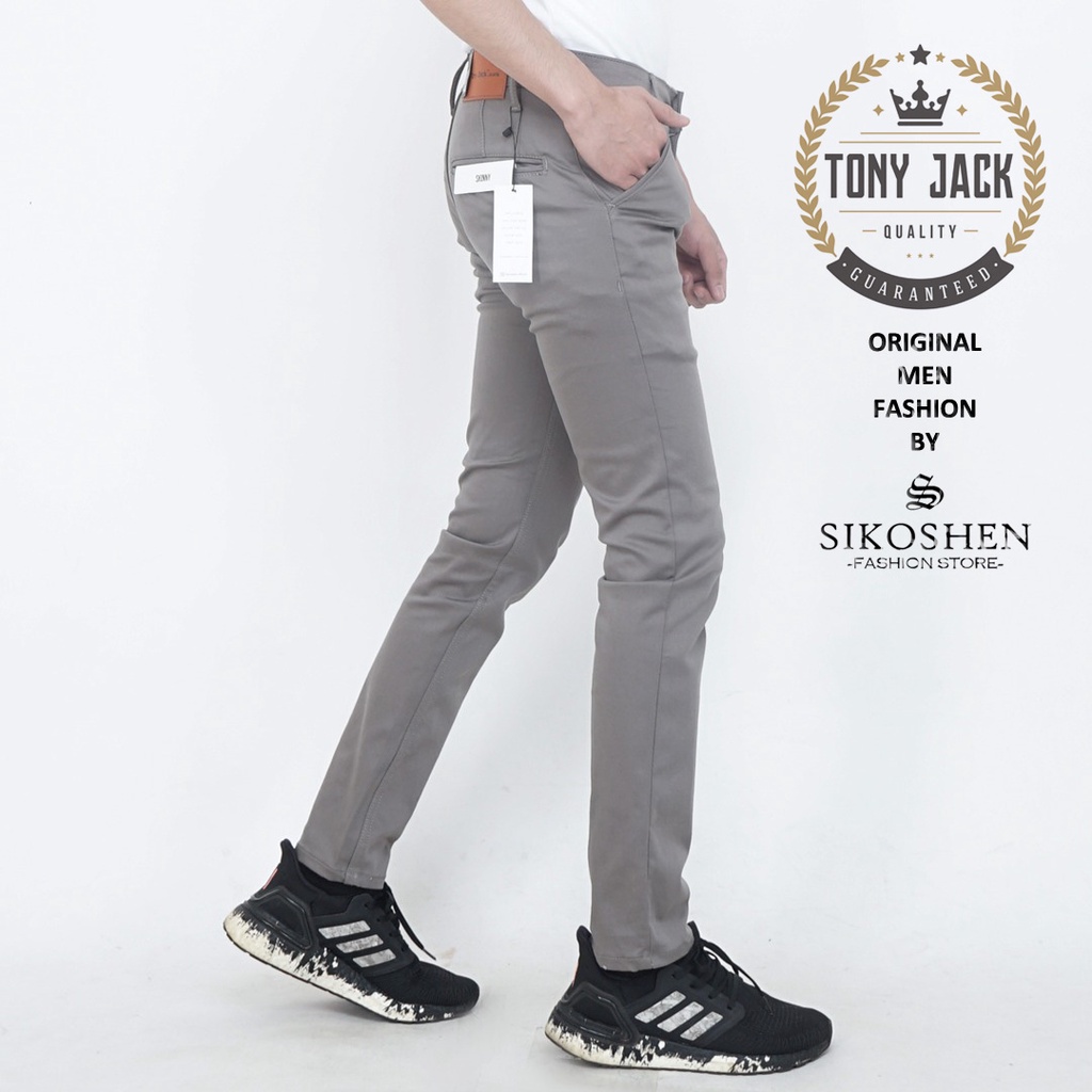 Celana Chino Panjang Pria Slimfit Original Tony Jack Celana Chinos Pensil