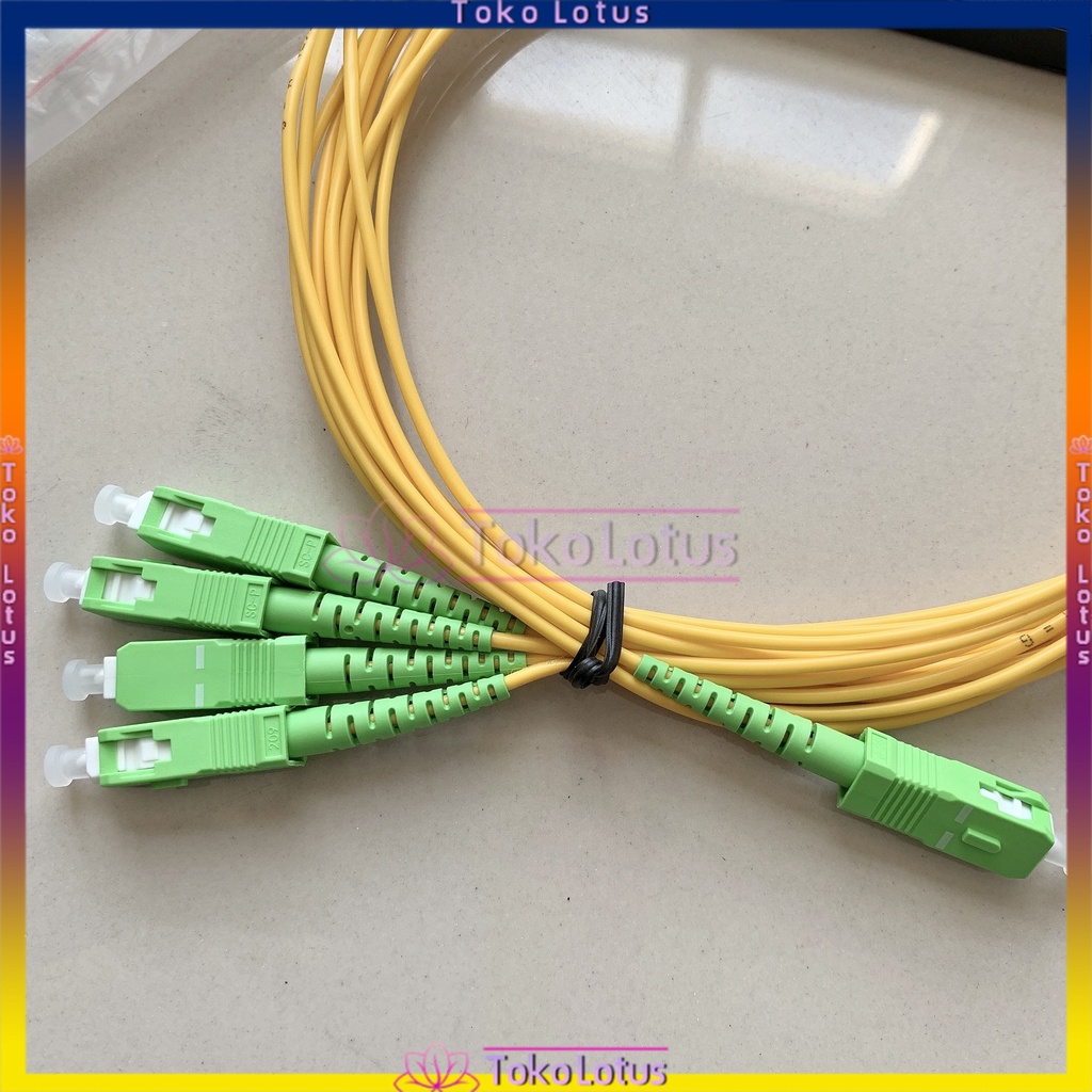 Passive splitter / pasif spliter 1:4 fiber optic SC APC [Bisa Bayar Ditempat]