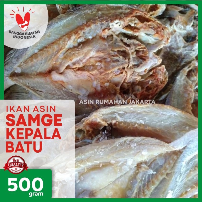 

PROMO Ikan Asin Samge Kepala Batu 500 Gram / Ikan Samge Kepala Batu