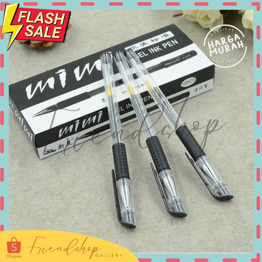 

PULPEN GEL ISI 12 TERSEDIA HANYA WARNA HITAM