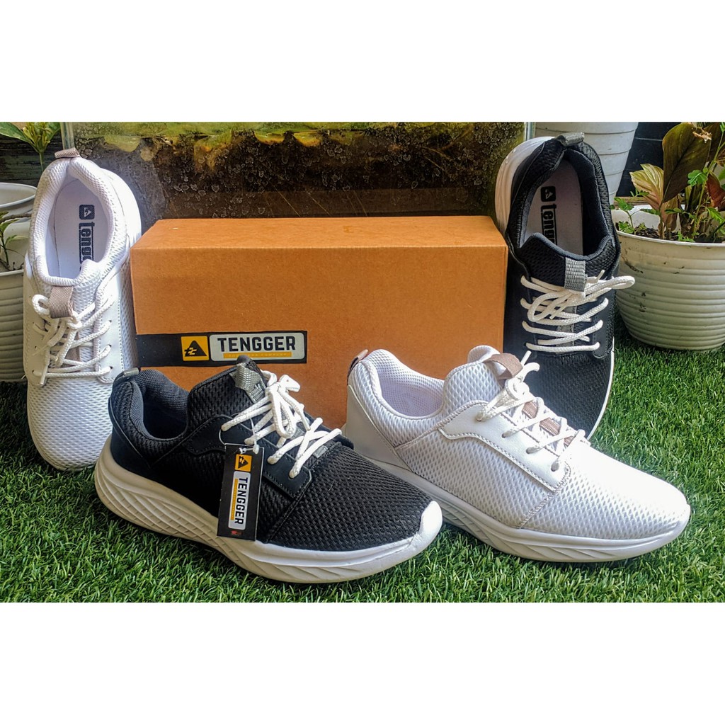 Andien Galerry Sepatu Cewek Olah Raga Sepatu Sneakers Wanita Sport Spatu Running Tali Tengger LIS 20 Warna PUTIH