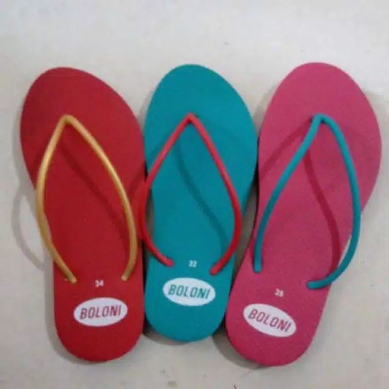 SANDAL ANAK RESTU TANGGUNG,Sandal jepit anak perempuan boloni