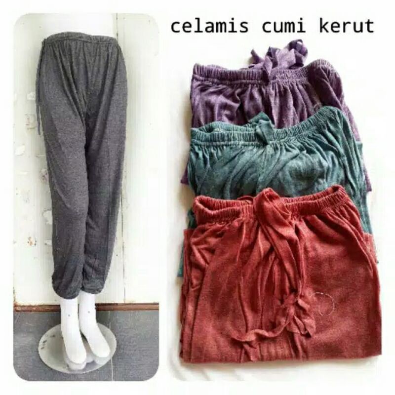 Celana Aladin Model Kerut Uk STANDAR / Inner Pants KERUT / Celamis Kerut