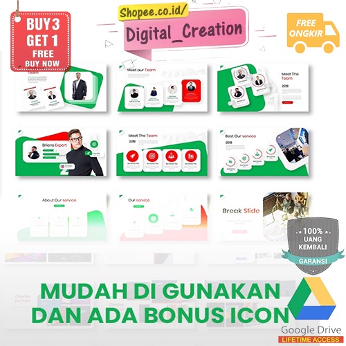 75 Lebih Template Powerpoint Premium Terbaru Desain Minimalist Siap Pakai