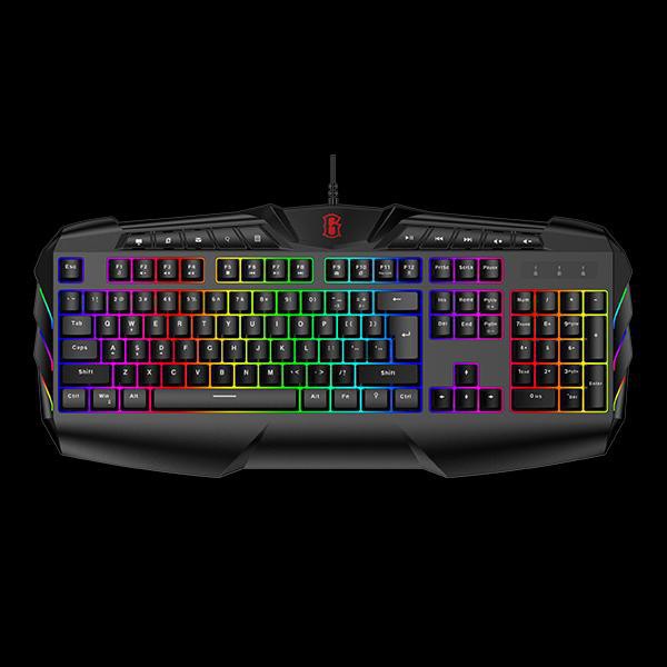 Mouse Gaming &amp; Keyboard Bundle SET LED light GAMEN Station Professional - Garansi Resmi 1 Tahun