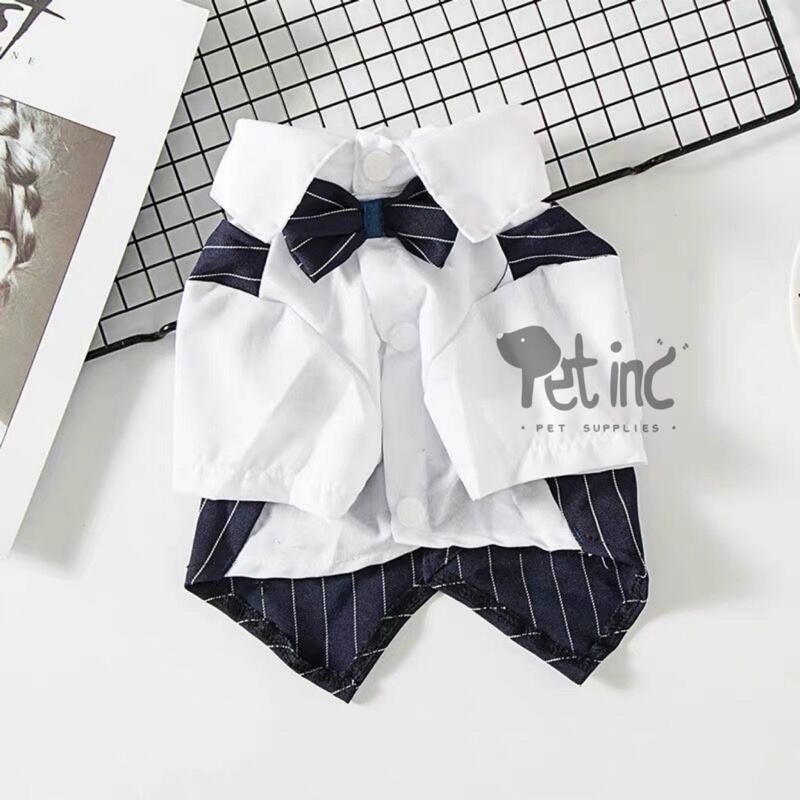 PAWSOME TUXEDO SET TOP