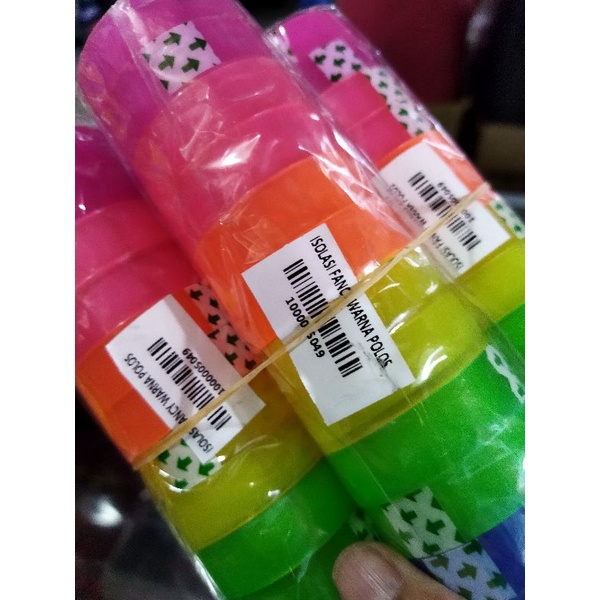 

Isolasi Fancy Warna Polos