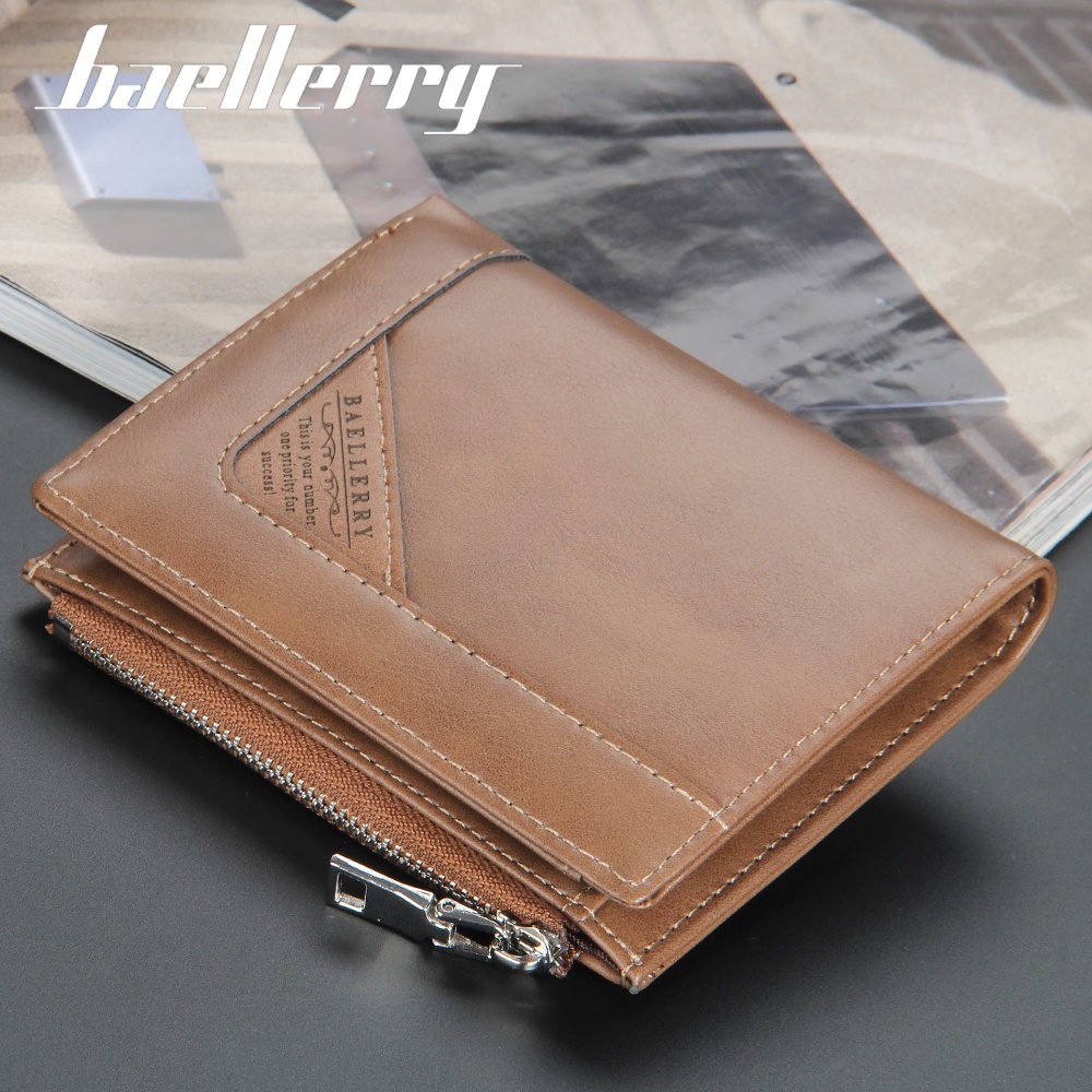 BAELLERRY DR070 Dompet Pria Bahan Kulit PU Leather Premium WATCHKITE WKOS