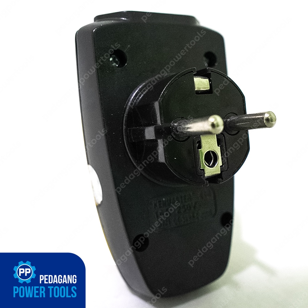 KENMASTER STEKER LISTRIK 04B PLUG ADAPTOR SENSOR CAHAYA COLOKAN 3 SNI