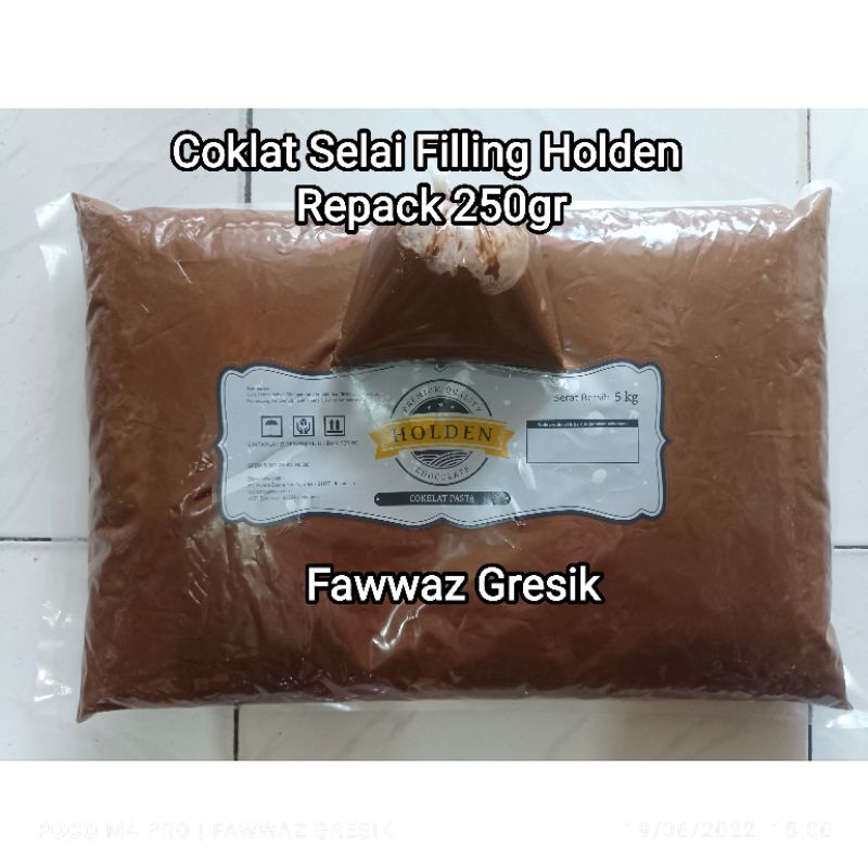 Selai Pasta Coklat Filling 250gr Holden - Pasta Selai Cokelat 250 gr - Coklat Isian Olesan Roti