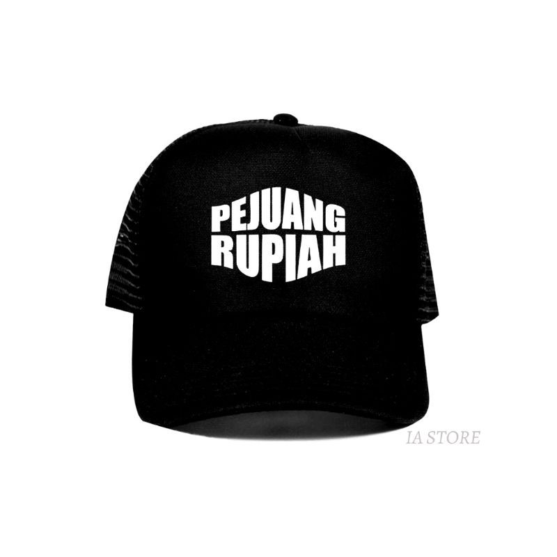 Topi Trucker Jaring Custom PEJUANG RUPIAH