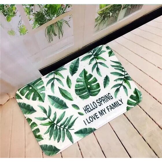 Karpet Motif Daun Leaves / Leaf Rug Carpet AEVI