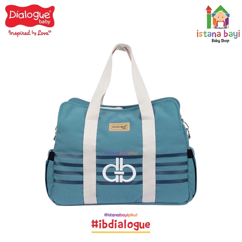 Dialogue Tas Sedang 3in1 Set Grand Series DGT7415 / Diapers Bag - Tas bayi / Tas perlengkapan anak