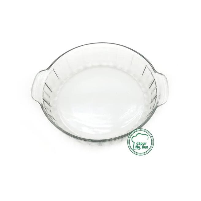 itjj piring saji kaca bening / mangkok saji kaca bening / wadah saji kaca zhxa