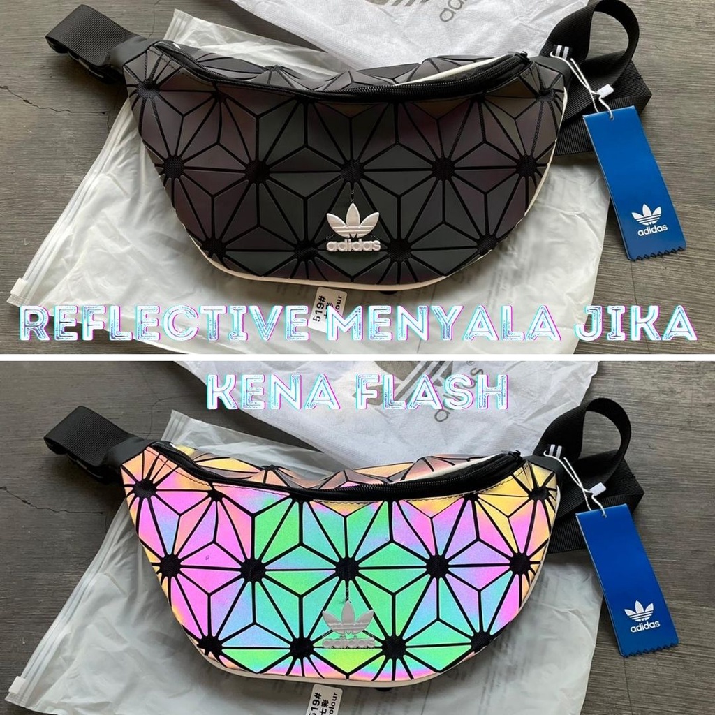 Adidas Waistbag Issey Miyake Old Pattern / Tas Selempang Tas Adidas Tas Pinggang Pria Wanita