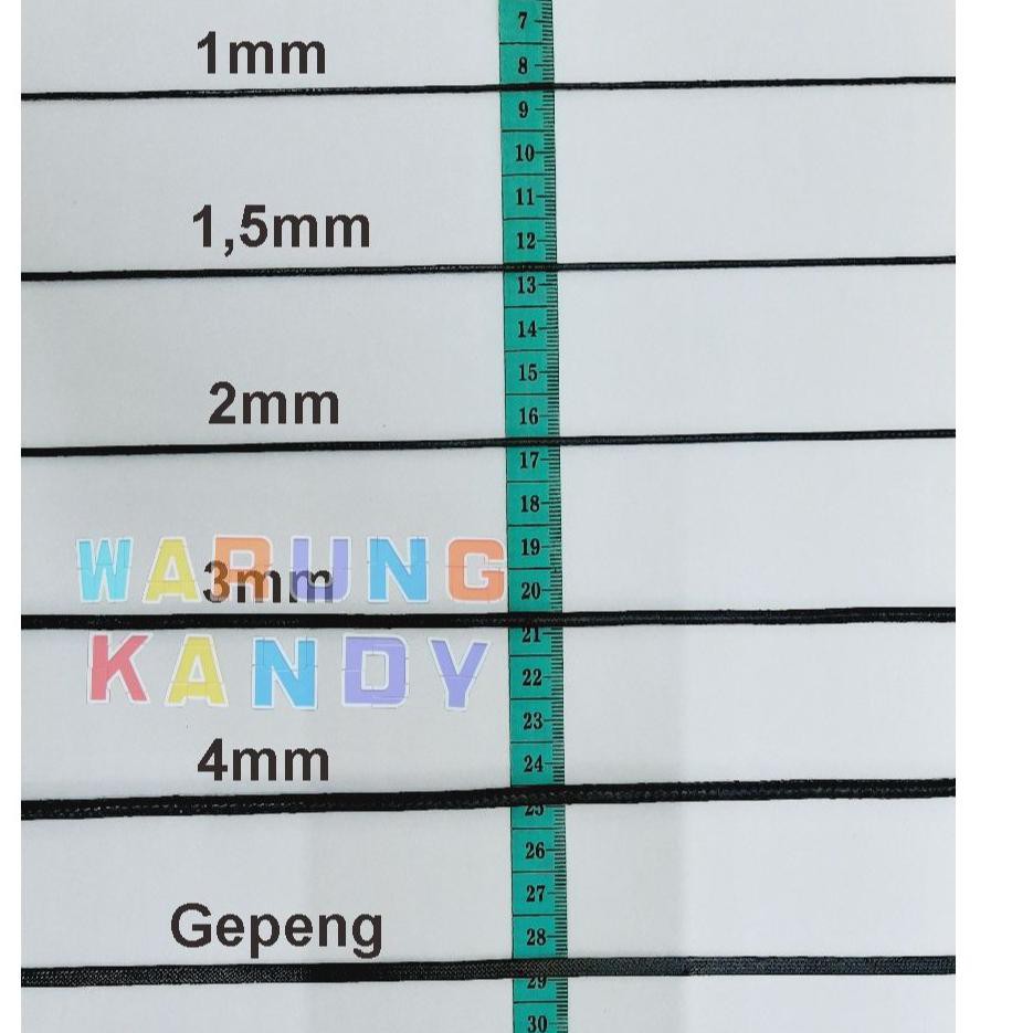 

Tali Korea 1,5mm Hitam 160 meter (ART. V284)