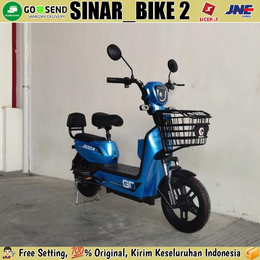 Sepeda Listrik GODA 141 48V 12 AH Electric E Bike