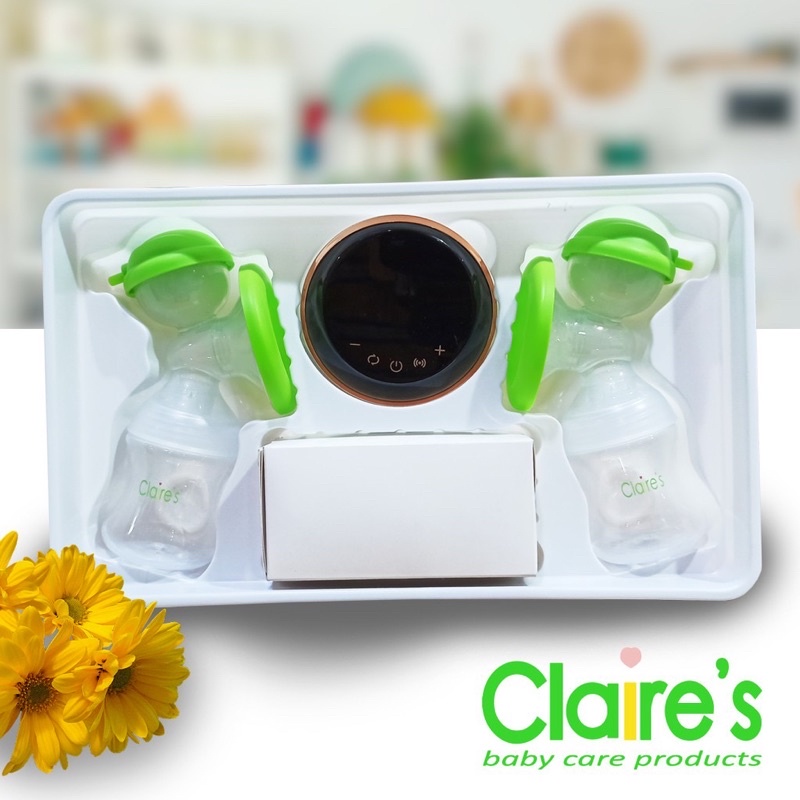 Makassar - Claire's Pompa ASI Elektrik Ganda GBP-A28 Double Electric Breast Pump Breastpump