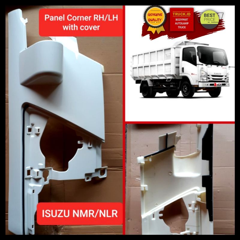 PIPI VANE PANEL CORNER ISUZU ELF NMR NLR RH atau LH +cover gagang
