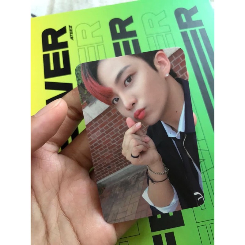 [READY] Ateez Official Photocard pc Jongho Benefit Ktown4u Zero Fever