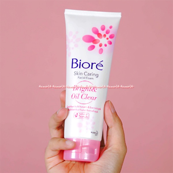 Biore Skin Caring 100ml Sabun Pembersih Muka Berminyak Biore Bright and Oil Clear