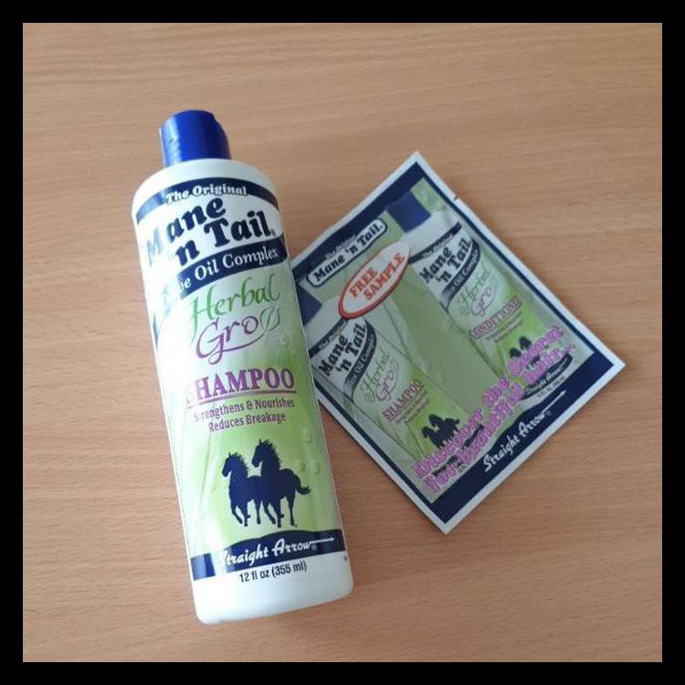 COD SHAMPOO MANE N TAIL / SHAMPO KUDA HERBAL GRO 355ML KODE 743