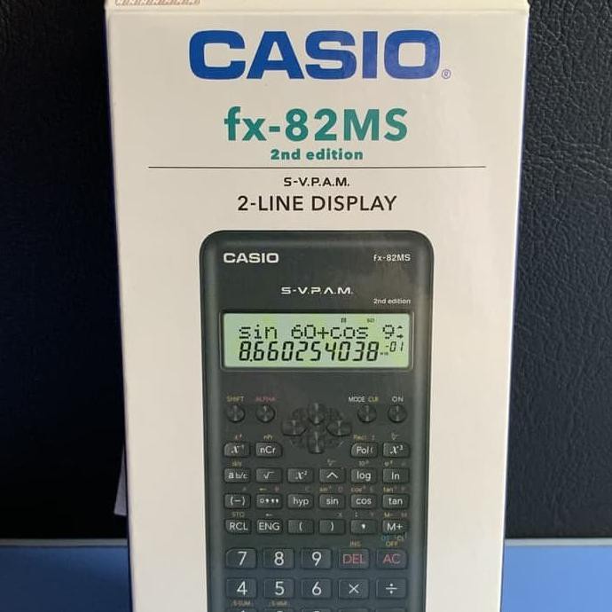 

CASIO FX-82MS - SCIENTIFIC KALKULATOR - CUCI GUDANG LHOOO