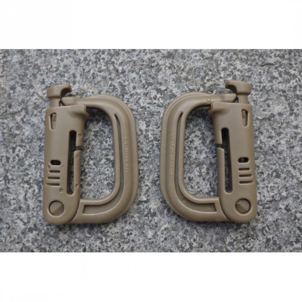 TG-IDI D D Ring Buckle Carabiner with Quickdraw - K307