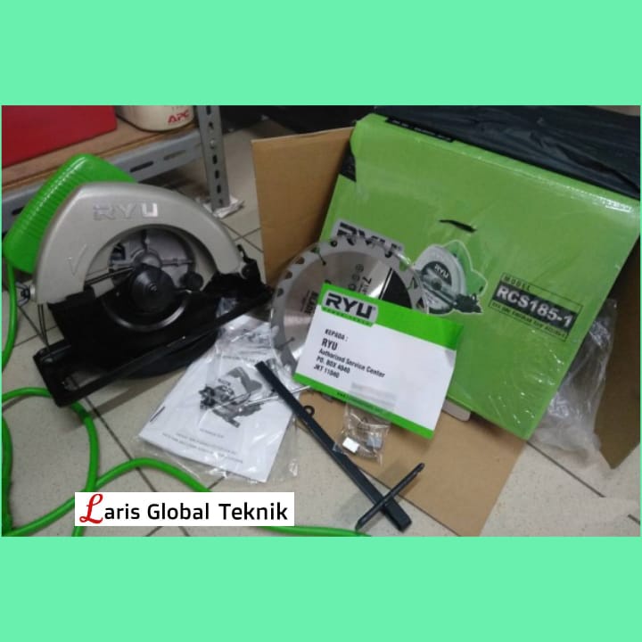 Mesin Potong Kayu RYU RCS185-1/Mesin Gergaji Kayu Circular Saw RYU