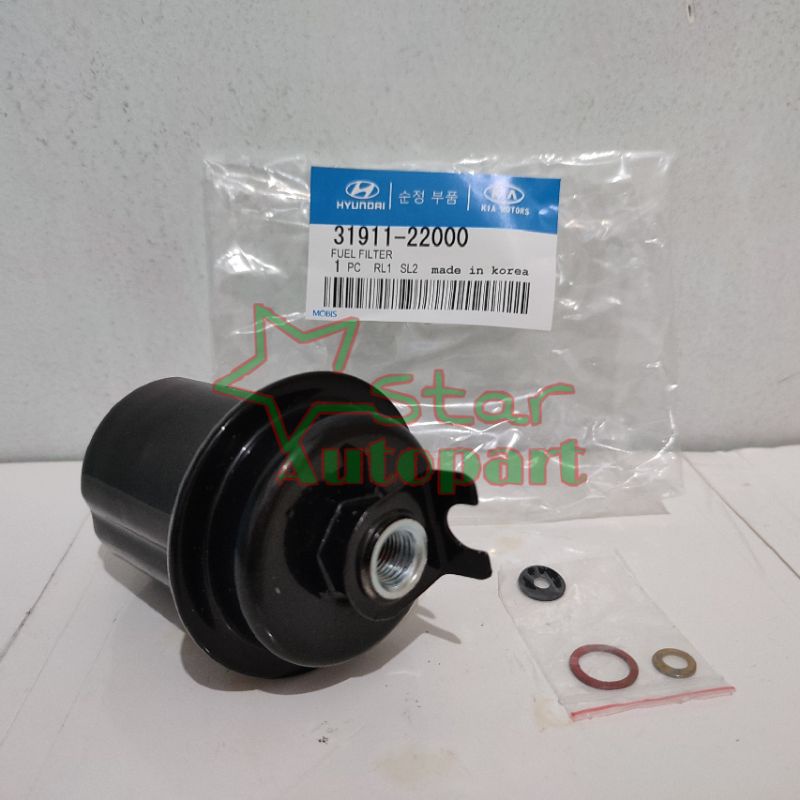 Saringan bensin fuel filter bensin Hyundai accent cakra original