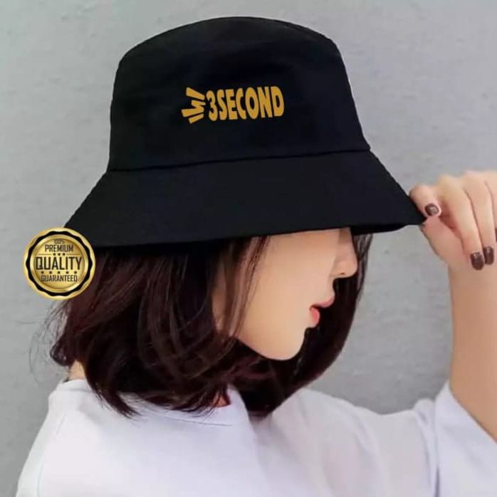 Bucket Pria/Wanita Terbaru/Terlaris/Bucket 3Second/Bucket Sablon Style Korea Terbaru COD