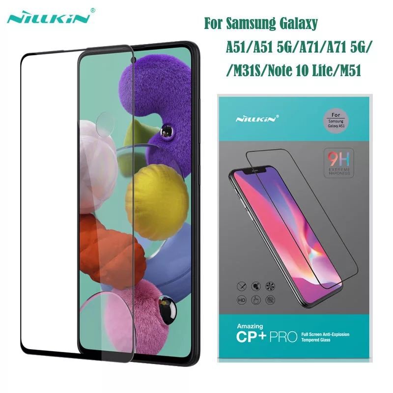 TEMPERED GLASS NILLKIN CP+ PRO SAMSUNG GALAXY M51 / A71 / NOTE 10 LITE / M62